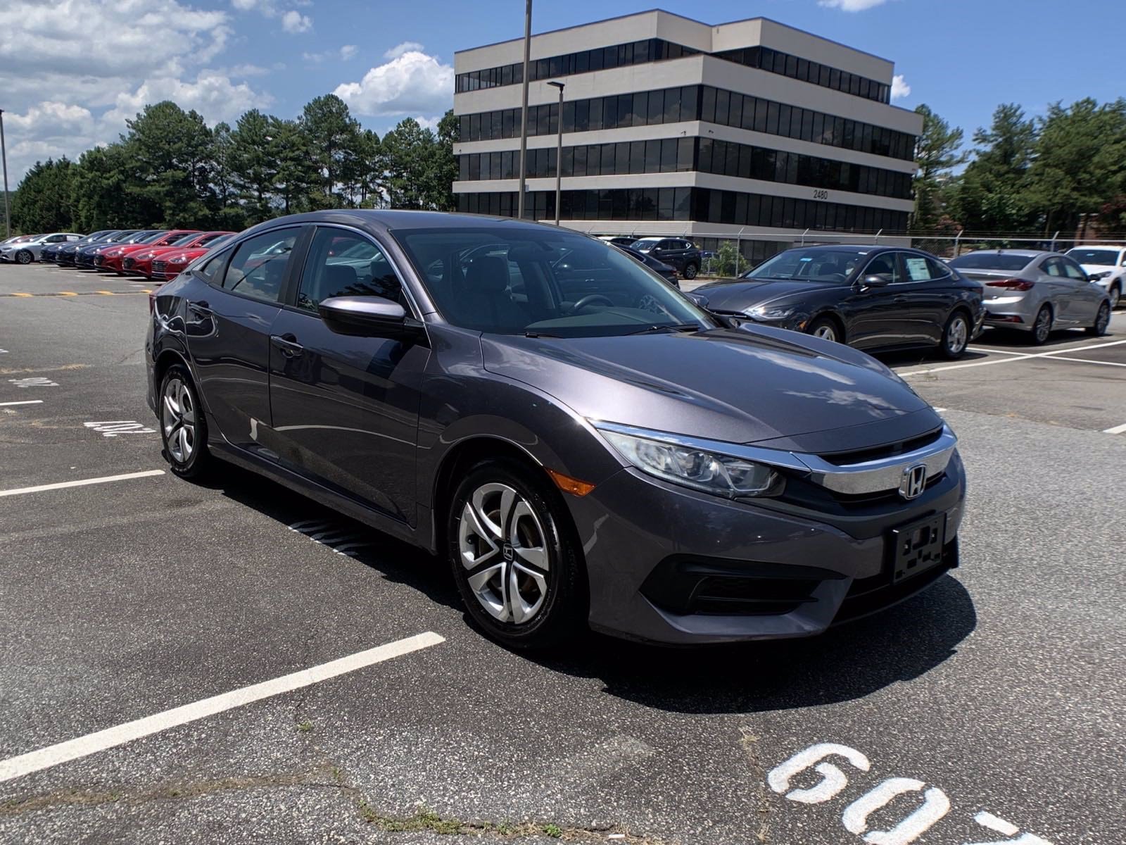 PreOwned 2016 Honda Civic Sedan LX FWD 4dr Car